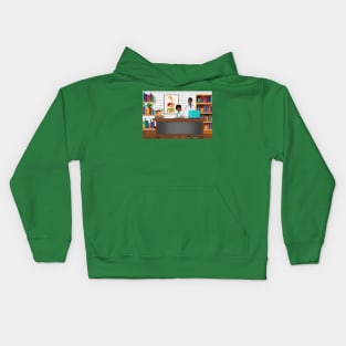 Dad and son moments Kids Hoodie